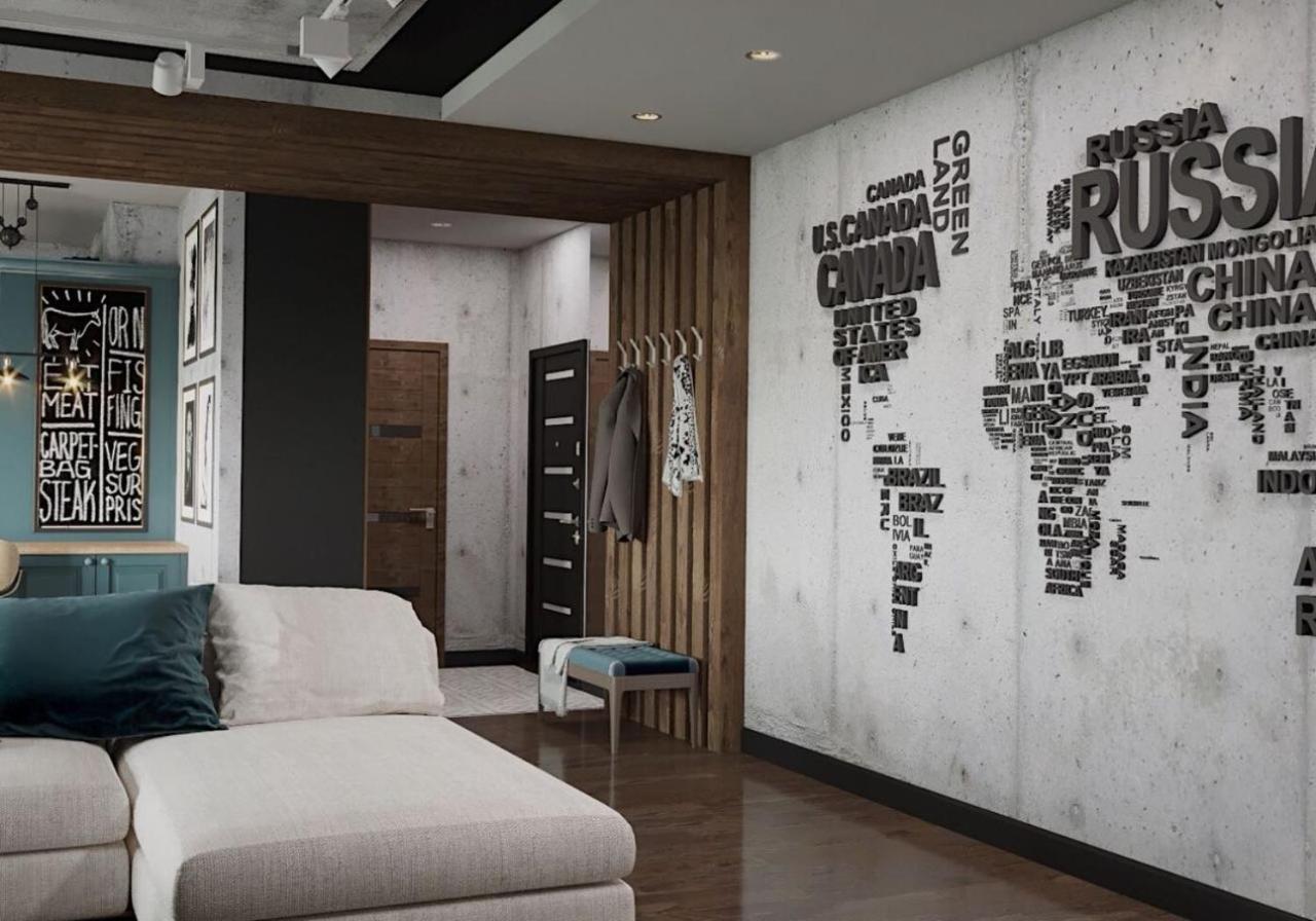 Cozy Loft Apartment In City Centre Астана Экстерьер фото